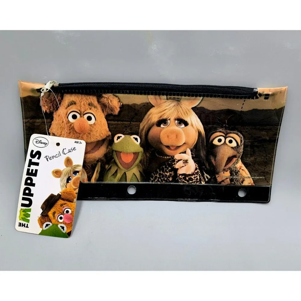Muppets 3 ring binder Pencil Case with Zipper School Supplies